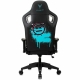Технопапа · Кресло геймерское Knight Outrid Smile черный эко. кожа крестов. пластик