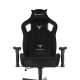 Технопапа · Кресло игровое Knight Outrider черный Light-20 с подголов. крестов. металл