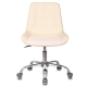 Технопапа · Кресло офисное Бюрократ CH-350SL/IVORY светло-бежевый искусст. кожа/ткань крестовина хром
