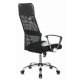 Технопапа · Компьютерное кресло "Бюрократ" CH-600SL, офисный стиль, черное, регулировка высоты, нагрузка 120 кг