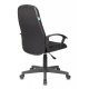 Технопапа · Кресло компьютерное офисное; для руководителя Бюрократ CH-808LT/#B, черный, ткань, без механизма качания