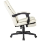 Технопапа · Кресло руководителя Бюрократ CH-868N-BF слоновая кость эко. кожа крестов. пластик подст. для ног