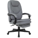Технопапа · Бюрократ Кресло руководителя Бюрократ CH-868N-F серый эко. кожа крестов. пластик подст. для ног