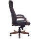 Технопапа · Кресло руководителя Бюрократ T-9924WALNUT, обивка: кожа, цвет: черный