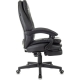 Технопапа · Кресло руководителя Бюрократ T-9950MSG-F черный эко. кожа крестов. пластик подст. для ног