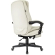Технопапа · Кресло руководителя Бюрократ T-9950MSG-F слоновая кость эко. кожа крестов. пластик подст. для ног