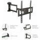 Технопапа · Кронштейн для телевизора настенный наклонно-поворотный Arm Media LCD-415 / до 55 дюймов / vesa 400x400