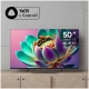 Технопапа · Телевизор Topdevice TDTV50CS07U_BK, 50 дюймов, 4K Ultra HD, смарт ТВ, YаOS, черный