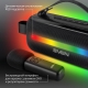 Технопапа · Портативная Bluetooth колонка SVEN PS-255 с беспроводным микрофоном (FM-радио, USB flash, RGB подсветка), 12 Вт, черная