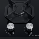 Технопапа · Газовая варочная поверхность Maunfeld Eghg.32.2cb/g черный УТ000008341