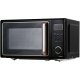 Технопапа · Микроволновая печь CENTEK CT-1565, объем 20 л, мощность 700 Вт, черный
