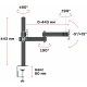 Технопапа · Кронштейн для мониторов Holder MDS-SU203-B