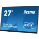 Технопапа · Монитор Iiyama 27" ProLite T2755MSC-B1 черный IPS LED 16:9 HDMI M/M матовая 400cd 178гр/178гр 1920x1080 60Hz DP FHD USB Touch 5.8кг