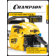 Технопапа · Бензопила CHAMPION 254-18"-0,325-1,5-72 (2,5кВт 54см3 легкий старт карбюратор Walbro 5,1кг)
