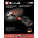 Технопапа · Шлифмашина угловая аккумуляторная Einhell PXC AXXIO 18/125 Q BL + аккумулятор 4Ач + з/у 3А (4431151SET) 4431151SET