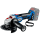 Технопапа · Аккумуляторная УШМ ЗУБР AB-125, 125 мм, без аккумулятора черный/синий