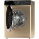 Технопапа · Стиральная машина HIBERG i-DDQ9 - 712 G, инвертор, прямой привод, 7 кг загрузка, 1200 об/мин, 16 программ, Золотистый