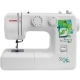 Технопапа · Швейная машина Janome 550, белый, электромеханическая, 15 операций