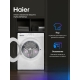 Технопапа · Узкая Стиральная машина Haier HW60-BP10919A, белый, 6 кг, пар, отжим - 1000 об/мин