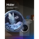Технопапа · Узкая Стиральная машина Haier HW60-BP10919A, белый, 6 кг, пар, отжим - 1000 об/мин