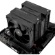 Технопапа · Кулер Thermalright Royal Pretor 130 Black (RP130-BL) 4-pin PWM, 158mm, Ni/Cu, 6x6mm, 1x120+1x130mm, 80.45CFM/81.88CFM,