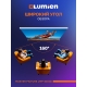 Технопапа · Настенный экран для проекторов Lumien Master Picture, 110″, 203х203 см (полотно 197х197 см), Matte White FiberGlass, 1:1