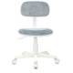 Технопапа · Компьютерное кресло Бюрократ CH-W201NX Light-28, серо-голубой