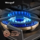 Технопапа · Варочная панель Weissgauff HGG 641 BV Volcano Burner Nano Matt Glass WOK-конфорка, газ-контроль