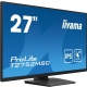 Технопапа · Монитор 27" Iiyama ProLite T2752MSC-W1 IPS 1920x1080, 60 Гц, 5 мс, 16:9, 400 кд/м², HDMI 2.0, DP 1.2, 3.5 Jack, USB Hub (2x USB 3.0), динамики (2x1 Вт), сенсорный экран, черный