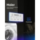 Технопапа · Узкая стиральная машина Haier HW60-BP12919A, 6 кг, 10 программ, инверторный двигатель, пар, 59.5 x 85 x 39.4, белый