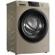 Технопапа · Узкая стиральная машина Haier HW70-BP12959GE, инверторная, загрузка 7 кг, управление со смартфона, золотой