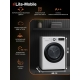 Технопапа · Сушильная машина LG DC90V3V6W, загрузка 9 кг, сушка с тепловым насосом, инверторный двигатель с прямым приводом