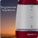 Технопапа · Электрочайник Polaris PWK 1760CGL красный