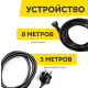 Технопапа · Мойка Huter W195-ARV PRO, 2500 Вт, 195 Бар, 420 л/ч, шланг 8 м, проф. пеногенератор, подача воды: водопровод/емкость