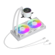 Технопапа · Водяное охлаждение для процессора Coolleo ICE Fairy DIG 240 LITE A-RGB White