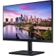 Технопапа · Samsung Монитор Samsung 24" F24T450GY черный IPS LED 16:10 DVI HDMI M/M матовая HAS Piv 250cd 178гр/178гр 1920x1200 75Hz DP FHD USB 5.5кг