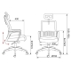 Технопапа · Кресло компьютерное Бюрократ MC-201-H/TW-11