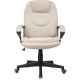 Технопапа · Бюрократ Кресло руководителя Бюрократ CH-668 светло-бежевый Holland 06, крестов. пластик