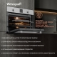 Технопапа · Электрический духовой шкаф Weissgauff EO 459 PDX, 60 см , большой объём 50л, 3 стекла дверцы, 8 режимов, Гриль, Конвекция
