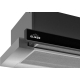 Технопапа · Вытяжка встраиваемая ELIKOR Интегра GLASS 45Н-400-В2Д, ширина 45 см, отвод/циркуляция, серебристый/серый