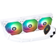 Технопапа · Система водяного охлаждения Thermalright Frozen Horizon 360 V2 ARGB Soc-AM5/AM4/1200/1700/1851 белый 4-pin 29.5dB Al Ret (F-HORIZON-360-WH-V2)
