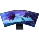Технопапа · Монитор Samsung 55" Odyssey Ark S55CG97WNI черный VA LED 16:9 HDMI M/M матовая HAS 600cd 178гр/178гр 3840x2160 165Hz FreeSync Premium Pro DP WQ USB 41.5кг