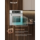 Технопапа · Духовой шкаф Weissgauff EOM 104 W, объем 60 литров, эмаль SMART CLEAN
