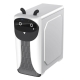 Технопапа · Корпус для компьютера GameMax Cute OWL White-Black, тип Minitower