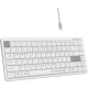 Технопапа · Клавиатура A4Tech Fstyler White (FBX53C)