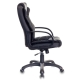 Технопапа · Кресло руководителя Бюрократ CH-839, цвет спинки: черный Leather Black, эко. кожа, крестовина пластиковая (CH-839/BLACK)
