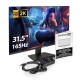 Технопапа · Монитор 31.5" ExeGate Combat EG3207T IPS 2560x1440, 165 Гц, 1 мс, 16:9, 300 кд/м², 2xHDMI 2.0, DP 1.4, USB, 3.5 Jack, динамики (2x3 Вт), FreeSync, Flicker-free, Low Blue Light, VESA 75x75, черный