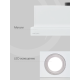Технопапа · Вытяжка кухонная 60 см встраиваемая KRONA KAMILLA T SENSOR 600 WHITE