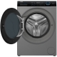 Технопапа · Стиральная машина с сушкой Haier HWD80-BP14979S серая, загрузка 8кг, сушка 5
