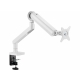 Технопапа · Кронштейн для монитора Ultramounts UM719W, крепление к столешнице, поворот и наклон, белый